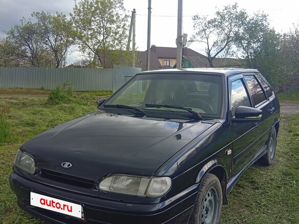 2008 Lada (ВАЗ) 2114, зелёный, 169000 рублей