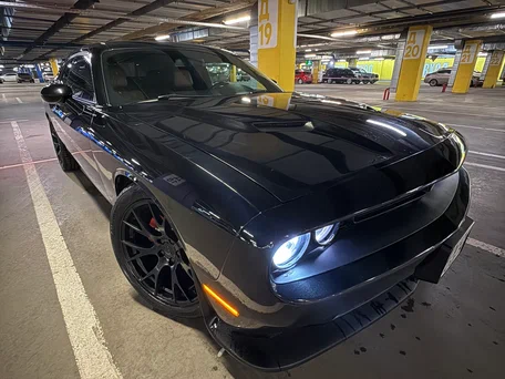 2019 Dodge Challenger III Рестайлинг 2, чёрный, 3349999 рублей, вид 4