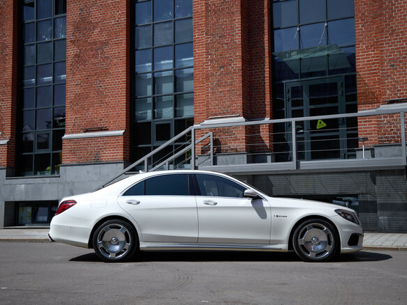 2014 Mercedes-Benz S-Класс AMG 63 AMG Long III (W222, C217), белый - вид 9