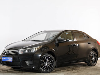 2013 Toyota Corolla XI (E160, E170, E180), чёрный, 1229000 рублей, вид 3