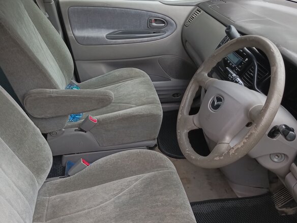 1999 Mazda MPV II (LW), серебристый, 310000 рублей - вид 15
