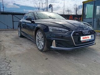 2021 Audi A5 Sportback 45 TFSI II (F5) Рестайлинг, синий, 3550000 рублей, вид 2