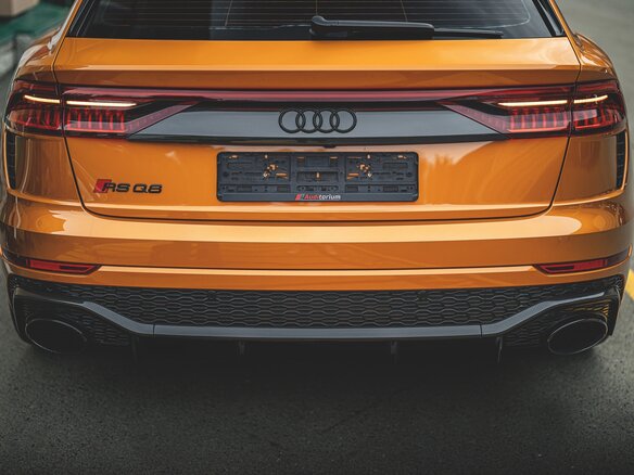 2021 Audi RS Q8 I, оранжевый, 11050000 рублей - вид 12