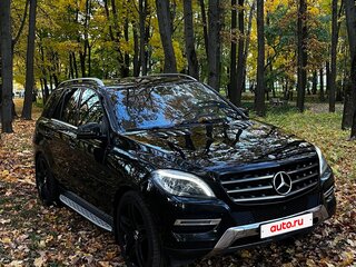 2013 Mercedes-Benz M-Класс 350 III (W166), чёрный, 2900000 рублей, вид 2