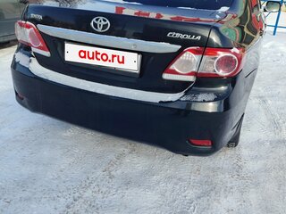 2013 Toyota Corolla X (E140, E150) Рестайлинг, чёрный, 1130000 рублей, вид 2