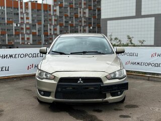 2008 Mitsubishi Lancer X, бежевый, 390000 рублей, вид 2