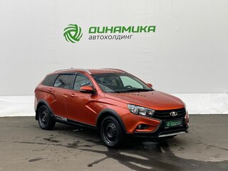2019 Lada (ВАЗ) Vesta SW Cross I, оранжевый, 910000 рублей, вид 3