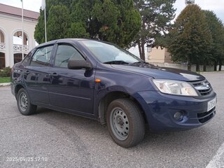 2014 Lada (ВАЗ) Granta I, синий, 395000 рублей, вид 3