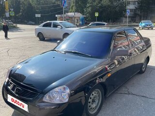 2008 Lada (ВАЗ) Priora I, чёрный, 260000 рублей, вид 5