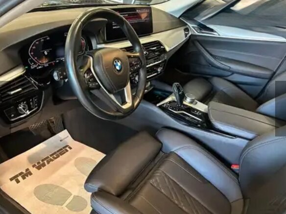2023 BMW 5 серии 518d VII (G30/G31/G38) Рестайлинг, чёрный - вид 7