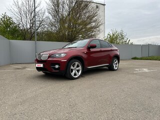 2008 BMW X6 50i 6-speed I (E71), красный, 1470000 рублей, вид 3