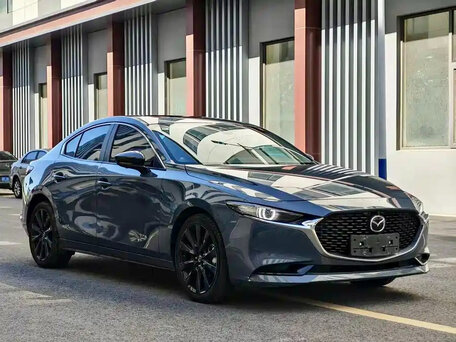 2023 Mazda 3 Axela IV (BP), голубой, 2300000 рублей, вид 3