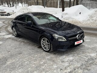 2015 Mercedes-Benz CLS 350 BlueTEC II (C218) Рестайлинг, синий, 2900000 рублей, вид 1