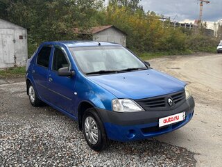 2008 Renault Logan I, синий, 260000 рублей, вид 1