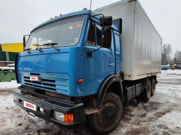 2009 КамАЗ 53215, синий, 1100000 рублей - вид 1