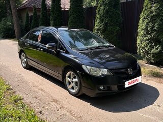 2008 Honda Civic VIII, чёрный, 640000 рублей, вид 4