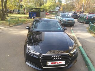 2018 Audi A4 V (B9), чёрный, 1780000 рублей, вид 2