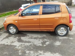 2006 Kia Picanto I, оранжевый, 350000 рублей, вид 4