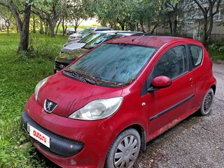 2007 Peugeot 107 I, красный, 280000 рублей, вид 1