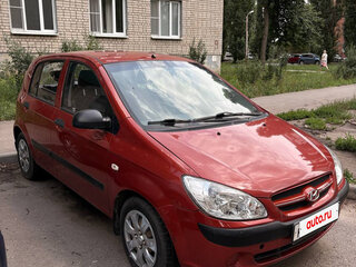 2008 Hyundai Getz I Рестайлинг, красный, 530000 рублей, вид 2