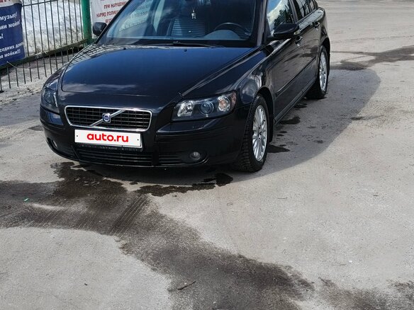 2004 Volvo S40 II, чёрный, 690000 рублей