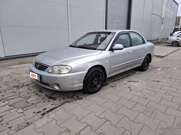 2007 Kia Spectra I Рестайлинг 2, серебристый, 195000 рублей - вид 1