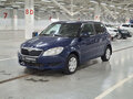 2011 Skoda Fabia II Рестайлинг, синий