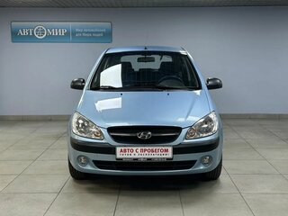 2009 Hyundai Getz I Рестайлинг, голубой, 650000 рублей, вид 2