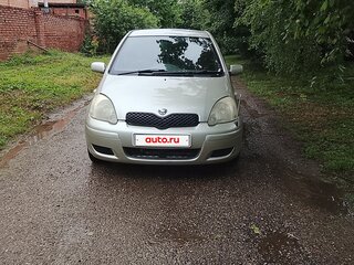 2003 Toyota Vitz I (P10), серый, 505000 рублей, вид 3