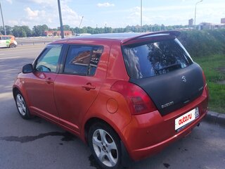 2007 Suzuki Swift AMT III, оранжевый, 340000 рублей, вид 4
