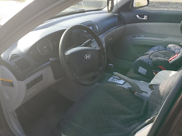 2005 Hyundai Sonata V (NF), красный, 600000 рублей - вид 7