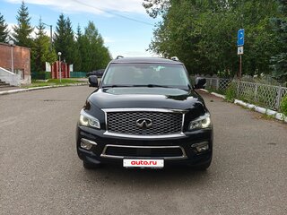 2016 Infiniti QX80 I Рестайлинг, чёрный, 2990000 рублей, вид 2