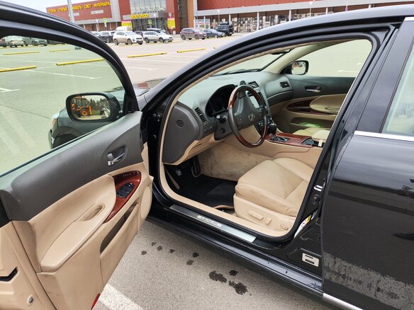 2007 Lexus GS 300 III, чёрный, 1140000 рублей - вид 6
