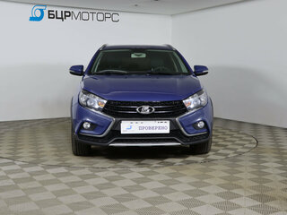 2019 Lada (ВАЗ) Vesta SW Cross I, синий, 879990 рублей, вид 2