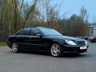 2004 Mercedes-Benz S-Класс AMG 55 AMG Long I (W220) Рестайлинг, чёрный, 1950000 рублей, вид 4
