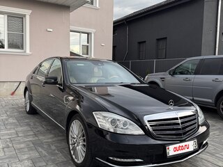 2011 Mercedes-Benz S-Класс 350 Long V (W221) Рестайлинг, чёрный, 1850000 рублей, вид 3