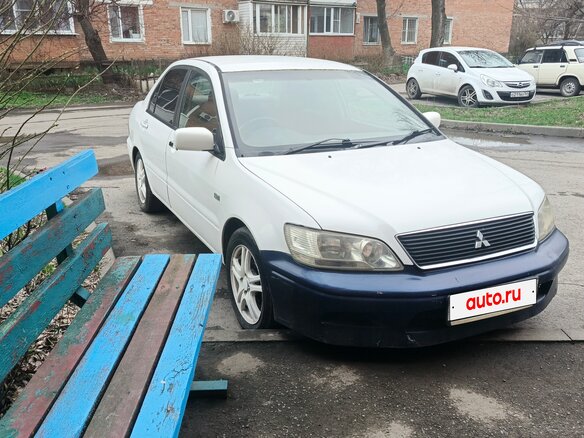 2000 Mitsubishi Lancer Cedia IX, белый, 190000 рублей - вид 1