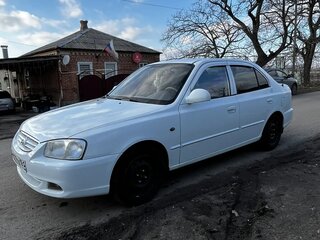 2011 Hyundai Accent ТагАЗ II, белый, 580000 рублей, вид 2