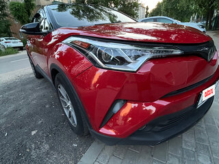 2019 Toyota C-HR I Рестайлинг, красный, 1850000 рублей, вид 2