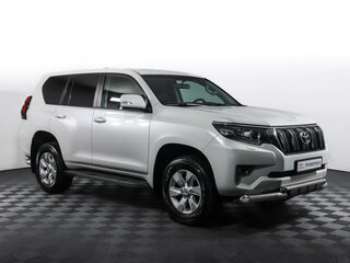 2019 Toyota Land Cruiser Prado 150 Series Рестайлинг 2, белый, 3990000 рублей, вид 3