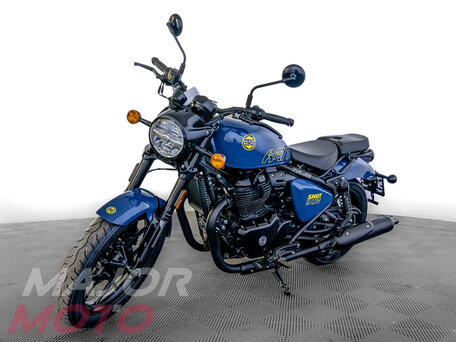 2026 Royal Enfield Shotgun, синий, 732000 рублей, вид 4