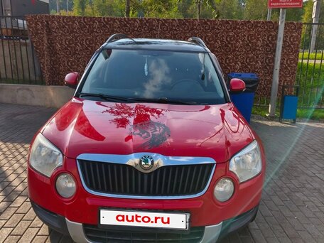 2012 Skoda Yeti I, красный, 555000 рублей, вид 3