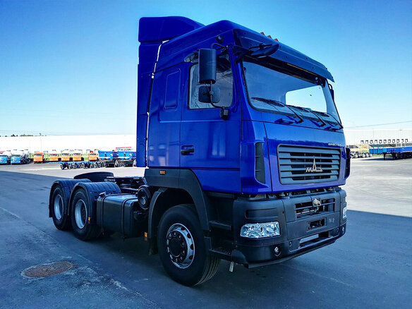 2026 МАЗ 6430, синий - вид 2