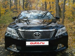 2014 Toyota Camry VII (XV50), чёрный, 1390000 рублей, вид 1