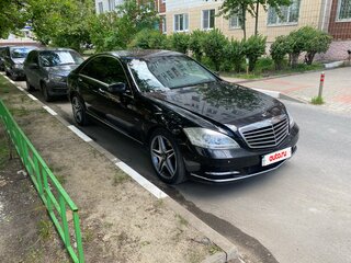 2009 Mercedes-Benz S-Класс 350 V (W221) Рестайлинг, чёрный, 1720000 рублей, вид 4