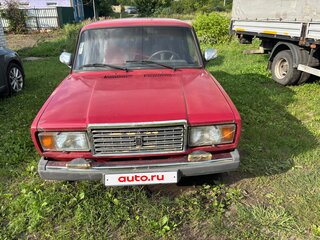 2005 Lada (ВАЗ) 2107, красный, 150000 рублей, вид 1