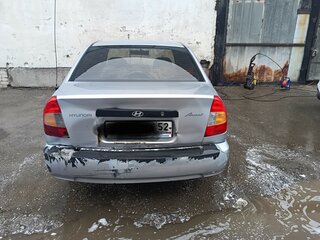 2007 Hyundai Accent ТагАЗ II, серый, 160000 рублей, вид 4