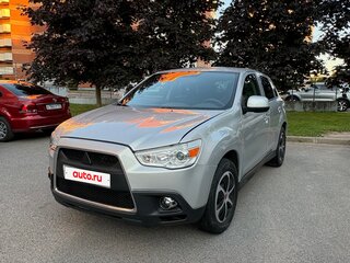 2014 Mitsubishi ASX I Рестайлинг, серебристый, 700000 рублей, вид 1