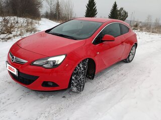 2013 Opel Astra GTC J Рестайлинг, красный, 800000 рублей, вид 1