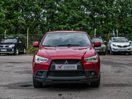 2011 Mitsubishi ASX I, красный, 750000 рублей, вид 3